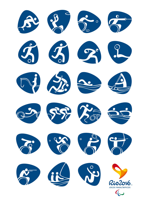 Pictogramas Juegos Paralímpicos Río 2016