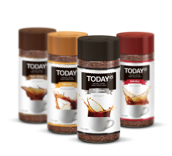 Diseño de packaging para Today Coffee
