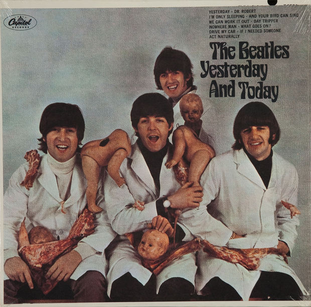 1x1.trans Yesterday and Today. La portada más polémica y sanguinolenta de The Beatles