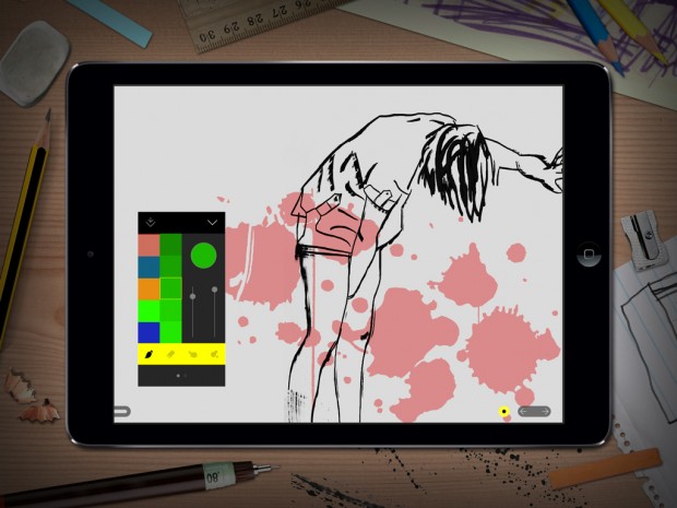 2D App: dibuja, pinta, recorta, transforma, exporta…