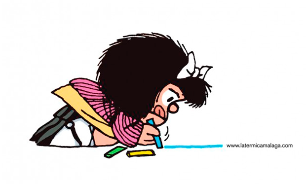 Resultado de imagen de mafalda dibuja