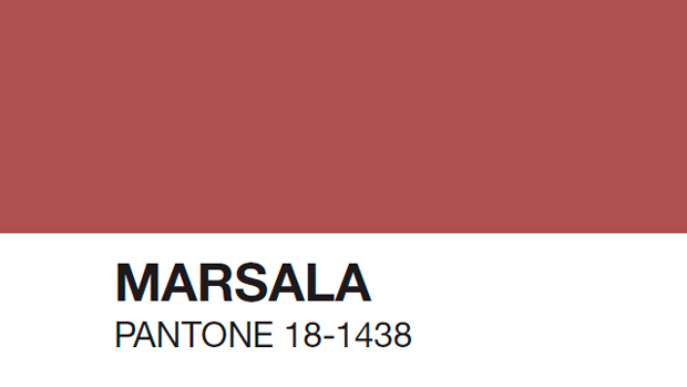Pantone revela el Color del Año 2015: PANTONE Marsala 18-1438