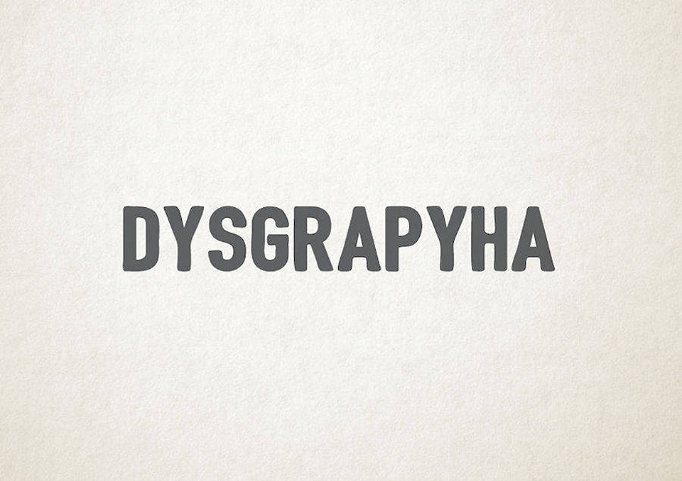 Esto es lo que pasa cuando la tipografía se transforma en trastornos mentales - dislexia