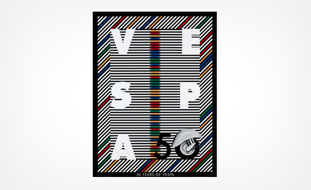 Milton Glaser, Vespa 50 aniversary