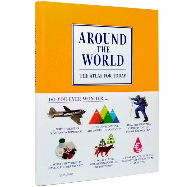 Around the World, atlas infográfico