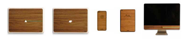 IUBUD, fundas de madera para dispositivos Apple