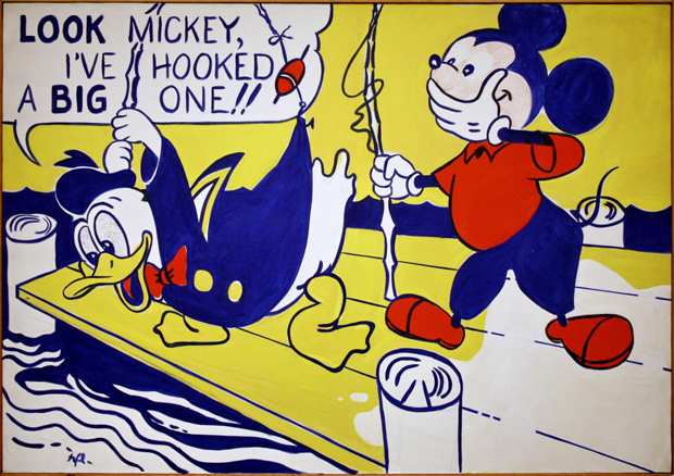 Lichtenstein, Look Mickey (1961)
