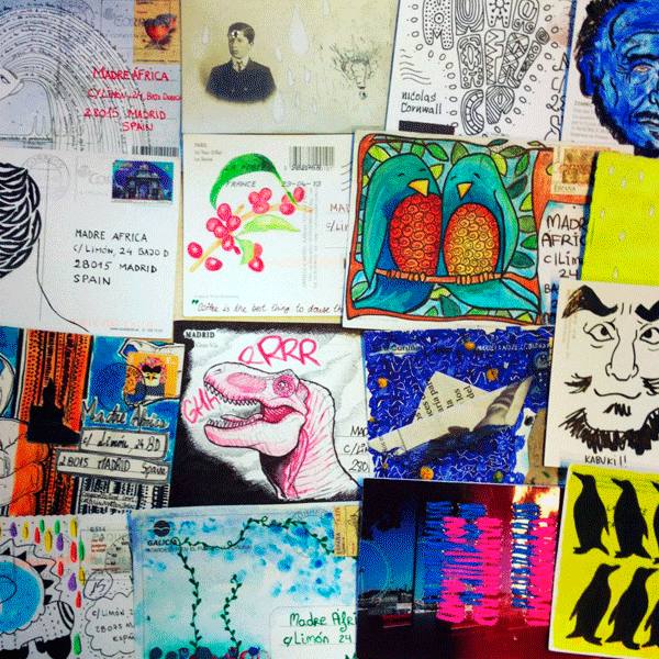 s.m.a.l.l. proyecto de Mail Art solidario para la educación