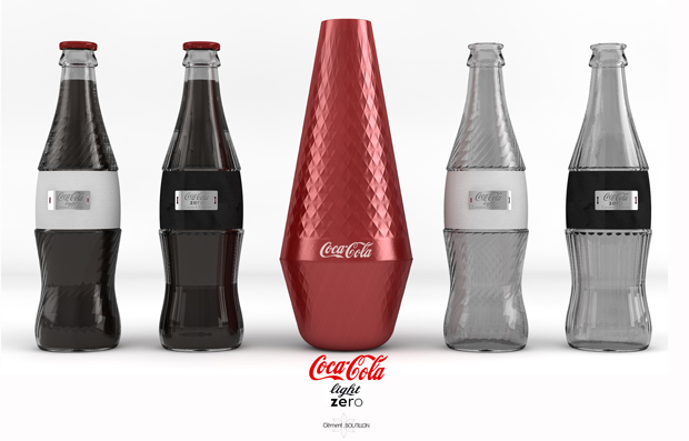 Coca-Cola, prototipos packaging Zero y Light
