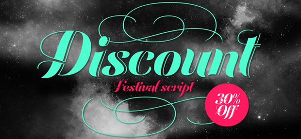 Festival Script, nueva fuente de Sudtipos