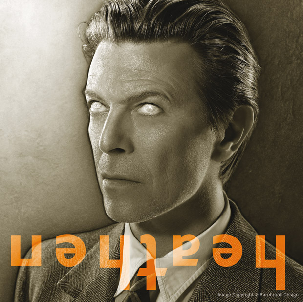 Barnbrook, portada David Bowie