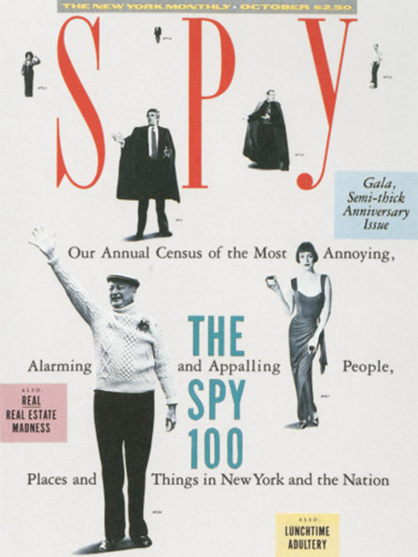 Diseño editorial, Spy