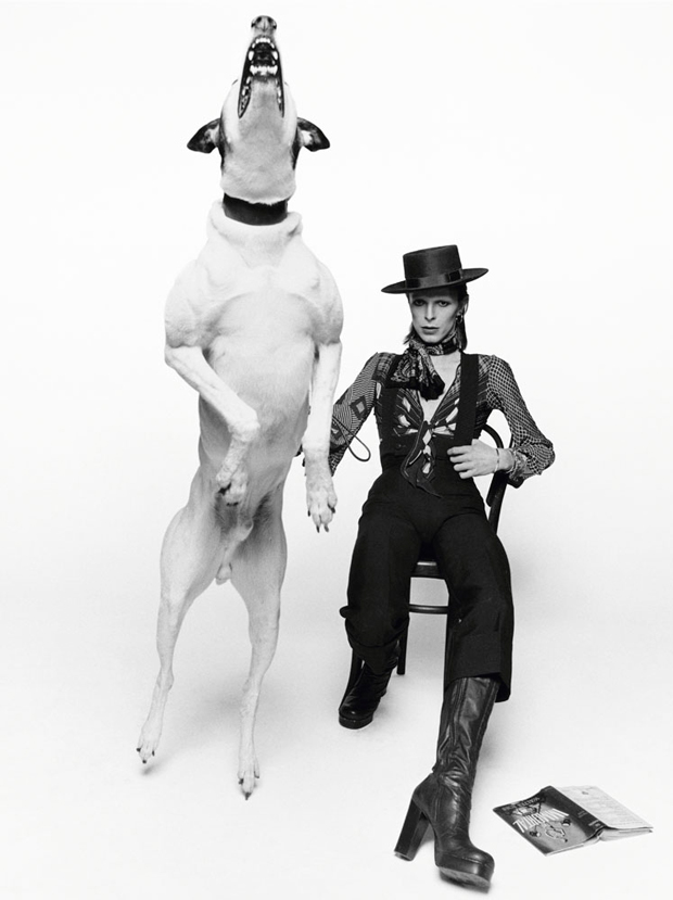 Terry O’Neill – foto David Bowie posando para su disco Diamond Dogs