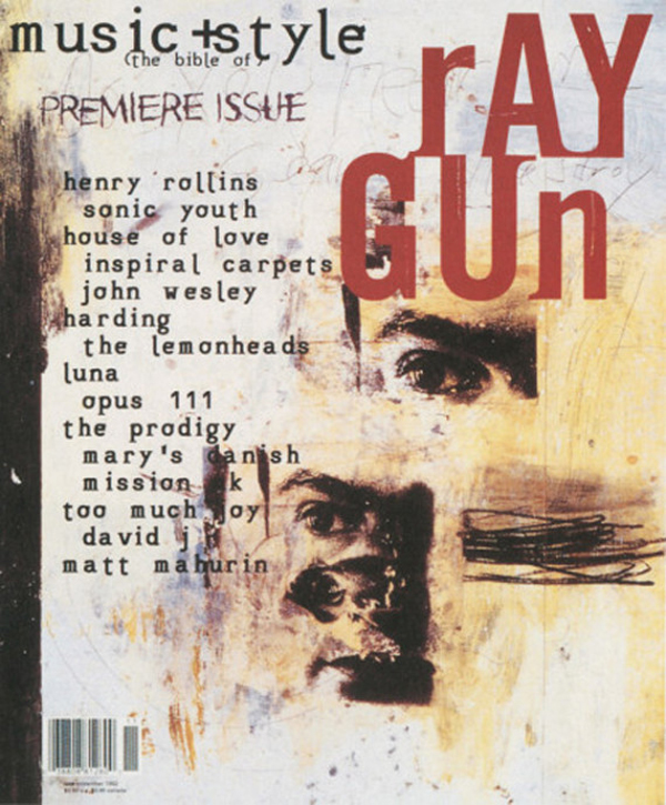 diseño editorial, Ray Gun