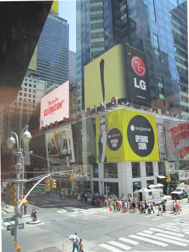 Gastón Lisak, trabajo seleccionado por Naciones Unidas y mostrado durante un mes en Piccadilly Circus (Londres) y Times Square (NY) para el World Environment Day