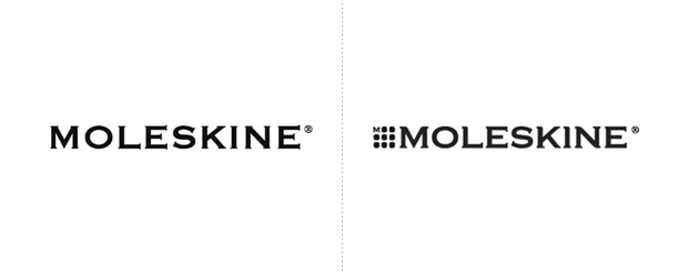 Moleskine, diseño de branding