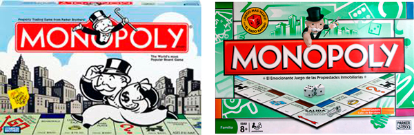 Rediseño de la marca de Monopoly