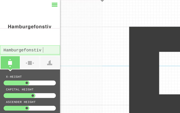 Prototypo – aplicación para crear y personalizar tipografías