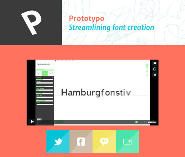 Prototypo – aplicación tipográfica