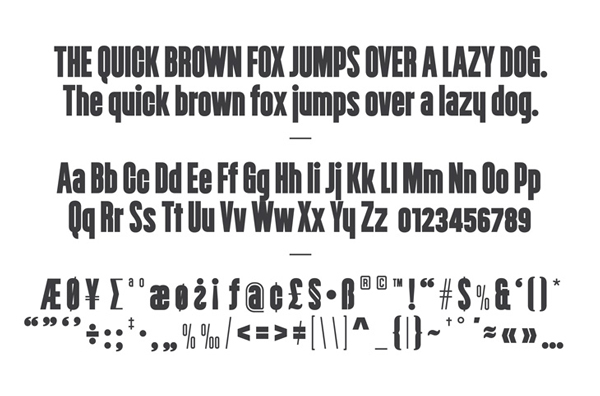 Tipografía diseñada por Two Points – BarPacoType