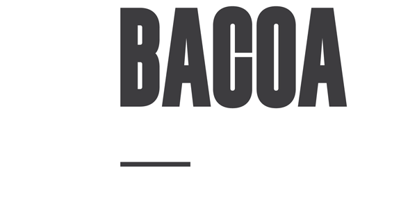 Bacoa – juego visual de la identidad creada por Two Points