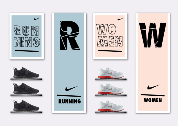 Diseño para Nike, JD Graphics