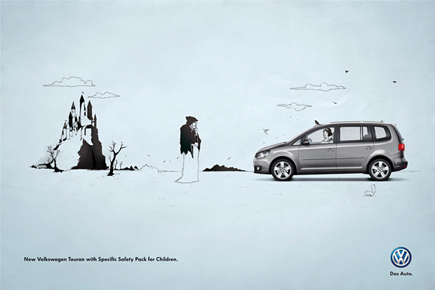 Pieza publicitaria para Volkswagen Touran