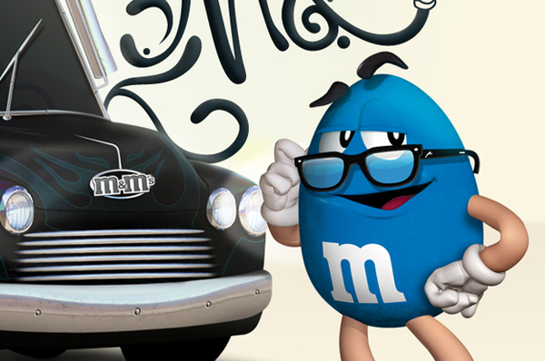 Ilustración para M&M's