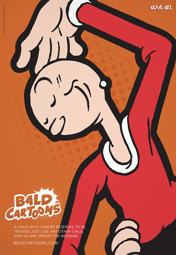 Bald Cartoons – Olive