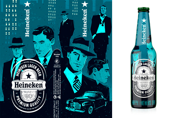 Diseño de packaging para Heineken