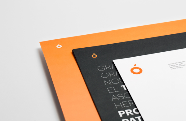 Diseño de identidad y aplicaciones de la marca para Orange Investments