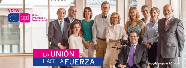 Cartel elecciones europeas de UPyD