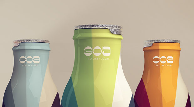 Goa Yogurt – diseño de packaging