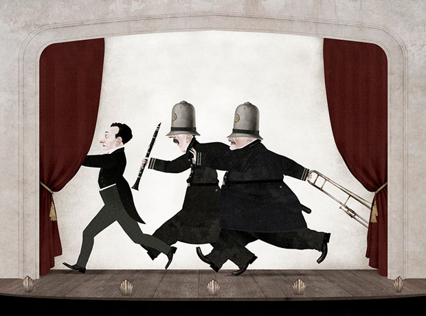 Houdini – ilustraciones Iban Barrenetxea