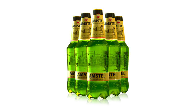 Amstel Premium Pilsener – botella 1 litro – packaging diseño de PET  Engineering