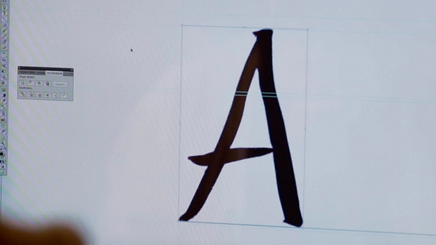 Proceso de digitalización de la tipografía