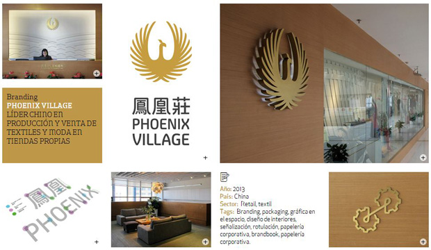 Diseño de identidad global para Phoenix Village