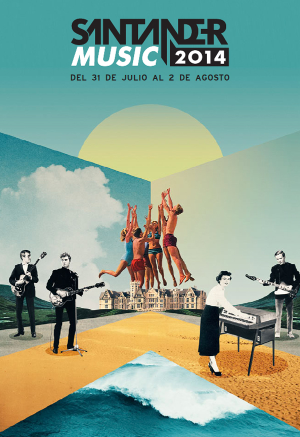 Santander Music 2014 – cartel de Julien Pacaud