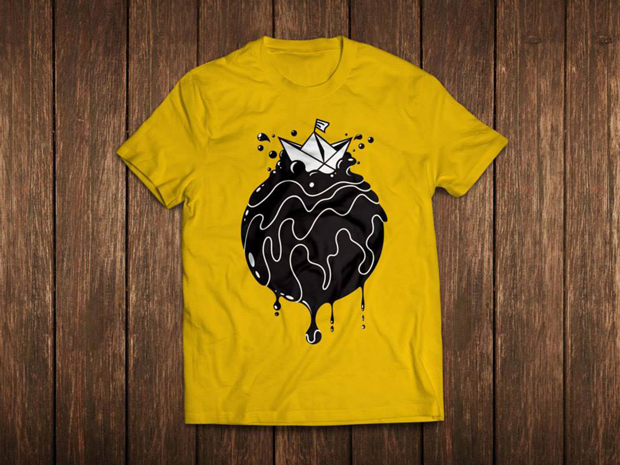 camiseta Sr. Waldemar – Crowdfunding de diseño solidario: Siete sobre el limpio mar