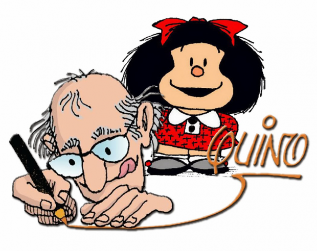 Mafalda – viñeta con Quino