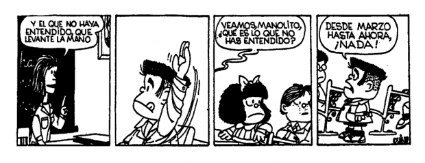 Mafalda y Manolito