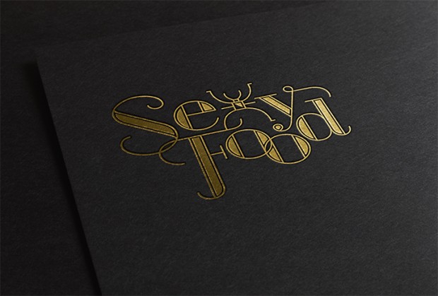 SexyFood logo de marca de alimentos para insectívoros