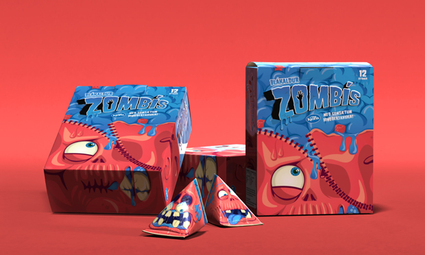 Zombis, un packaging para morirse de risa