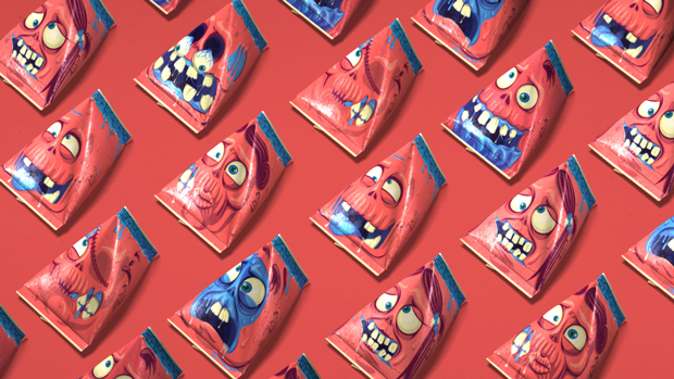 Zombís, un packaging para morirse de risa