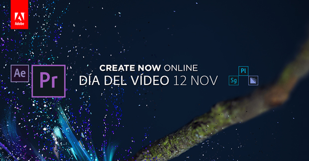 Createnow Online. Tres sesiones online gratuitas sobre Diseño, Web y Vídeo