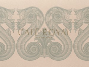 Cafe Royal - diseño de Pentagram