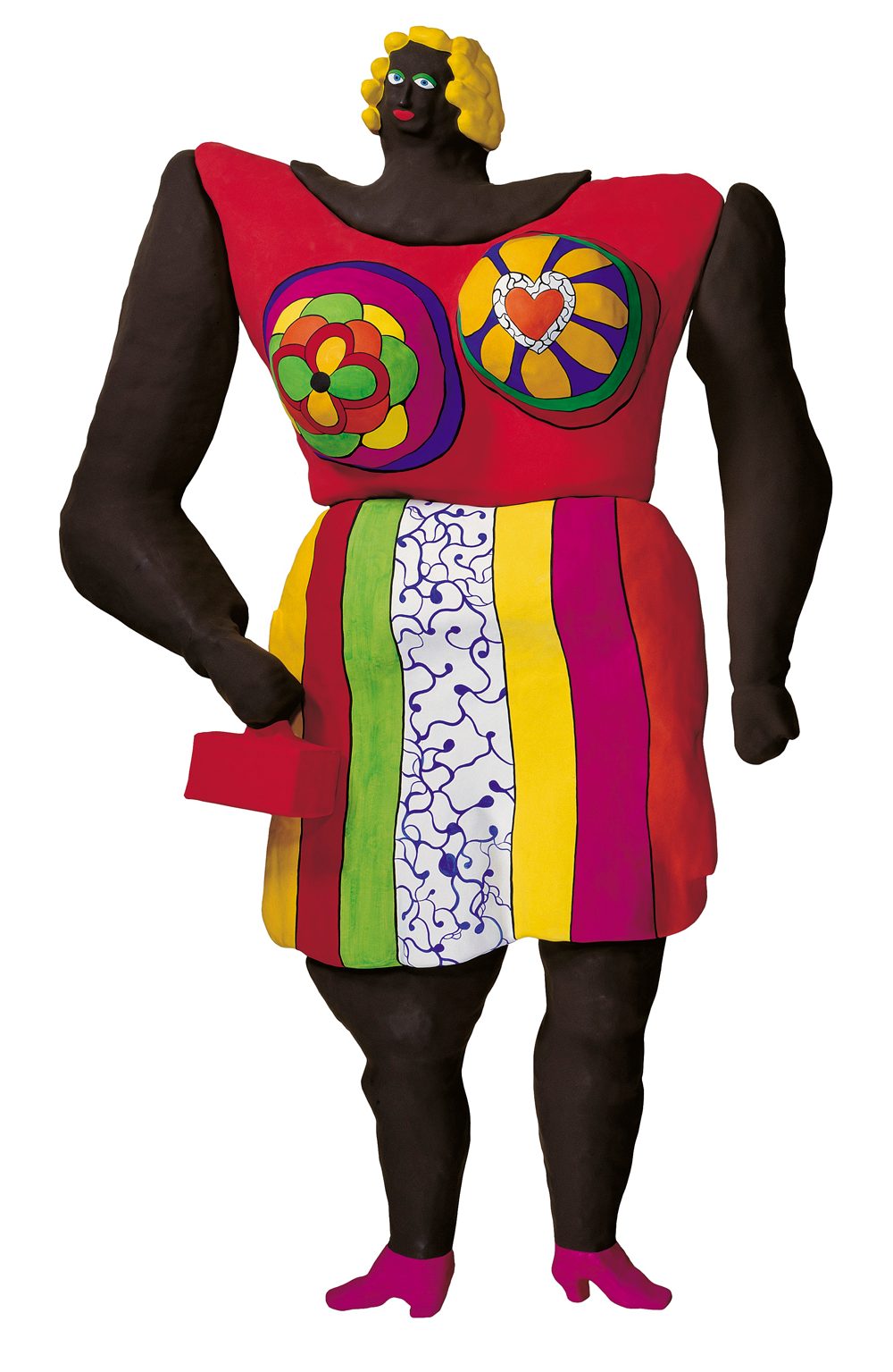 Niki de Saint Phalle. Dolorès, 1966–95 Poliéster pintado sobre rejilla 550 cm de alto Sprengel Museum, Hanóver, donación de la artista, 2000 © Niki Charitable Art Foudation, Santee, EE. UU.