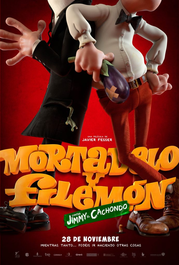 cartel de Mortadelo y Filemón contra Jimmy el Cachondo 