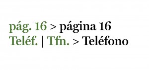 Ortotipografía: Abreviaciones versus abreviaturas