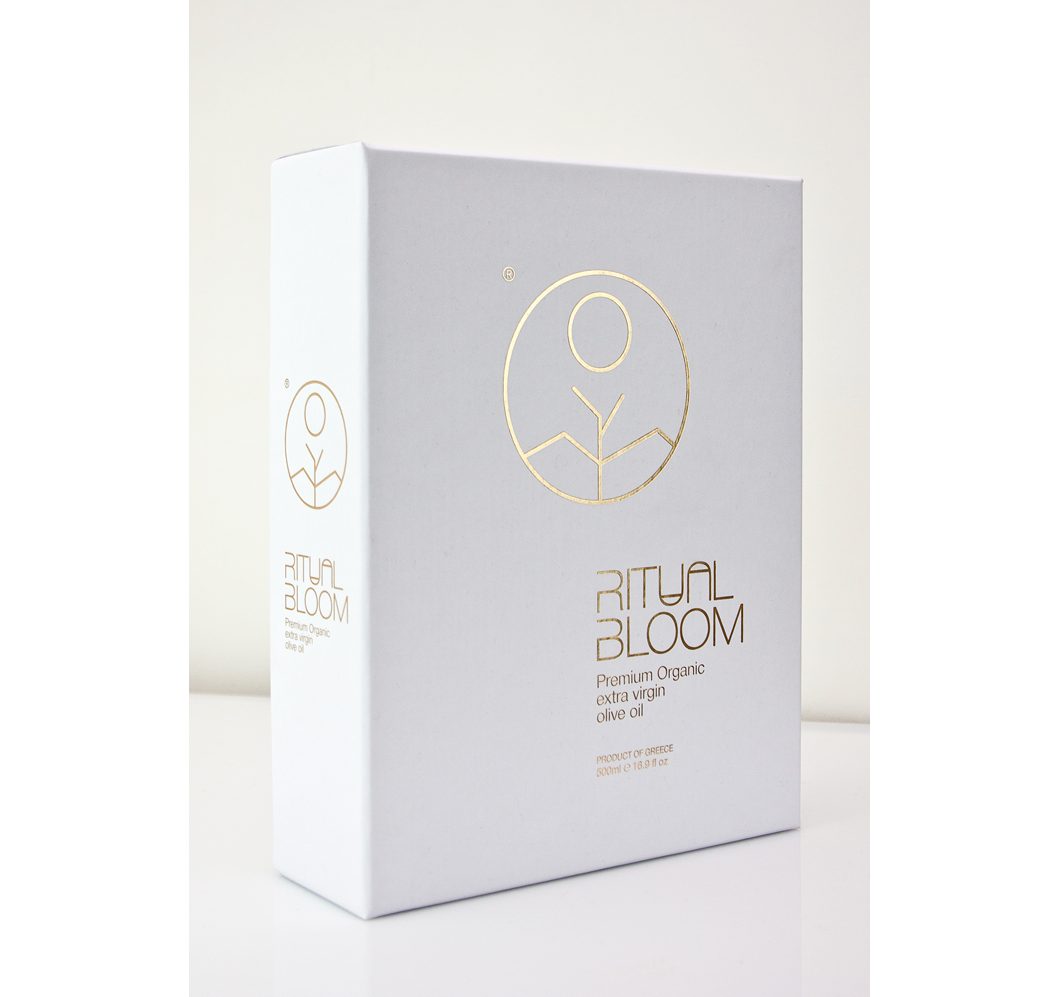 Ritual Bloom, oro líquido con un packaging premium